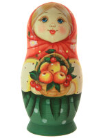 Матрешка "Машенька с корзинкой" 5 куколок арт. 564э